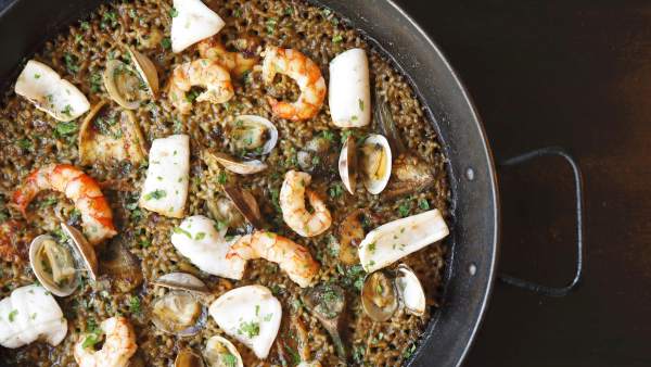 Paella de la Casa Ángela. Paella de la Casa Ángela.