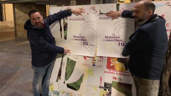 26M.- Podemos Afronta Su 'Primera' Campaña En Valladolid, 'Sin Batiburrillo De Siglas', Para 'Dar Voz A La Gente' 26M.- Podemos Afronta Su 'Primera' Campaña En Valladolid, 'Sin Batiburrillo De Siglas', Para 'Dar Voz A La Gente'