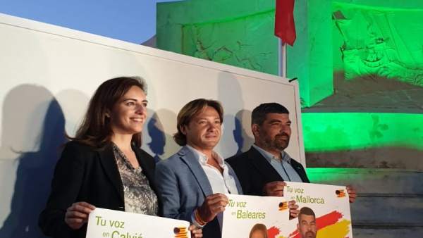 26M.- Jorge Campos Promete 'Frenar El Pancatalanismo Y Recuperar La Libertad Para Baleares' 26M.- Jorge Campos Promete 'Frenar El Pancatalanismo Y Recuperar La Libertad Para Baleares'