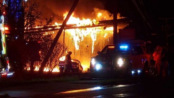 Un incendio paraliza un rodaje de la HBO Un incendio paraliza un rodaje de la HBO