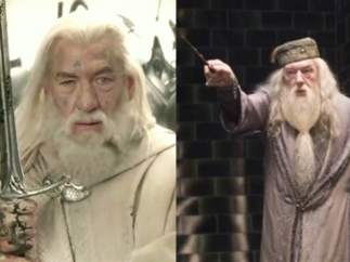 Gandalf y Dumbledore