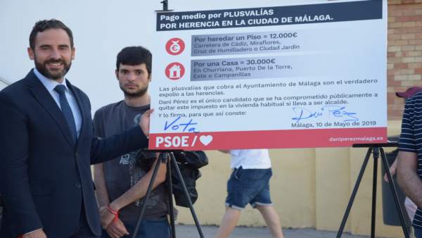Málaga.- 26M.-El PSOE promete eliminar las plusvalías por herencia en la vivienda habitual si gobierna en Málaga capital Málaga.- 26M.-El PSOE promete eliminar las plusvalías por herencia en la vivienda habitual si gobierna en Málaga capital