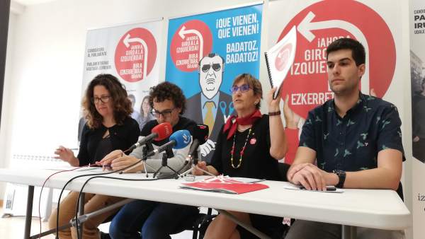 26M.- Izquierda-Ezkerra Presenta Un Programa Con 450 Medidas Para 'Profundizar En Un Cambio Que Gire A La Izquierda' 26M.- Izquierda-Ezkerra Presenta Un Programa Con 450 Medidas Para 'Profundizar En Un Cambio Que Gire A La Izquierda'