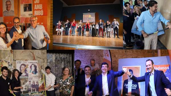 Els partits donen el tir d'eixida a la campanya amb il·lusió, mirada de futur i "fam de guanyar" Els partits donen el tir d'eixida a la campanya amb il·lusió, mirada de futur i "fam de guanyar"