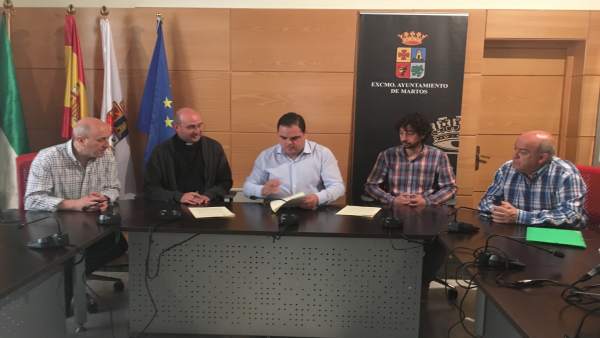 Jaén.- Suscrito el convenio para concluir la restauración de las pinturas barrocas de Santa Marta, en Martos Jaén.- Suscrito el convenio para concluir la restauración de las pinturas barrocas de Santa Marta, en Martos