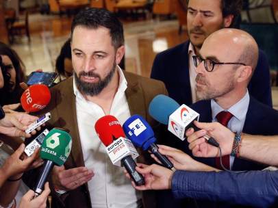 Santiago Abascal y Jorge Buxadé