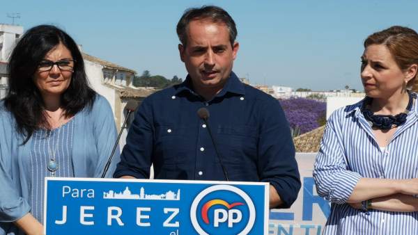 Cádiz.-26M.- El PP de Jerez se centrará en empleo, limpieza y arreglo de calles Cádiz.-26M.- El PP de Jerez se centrará en empleo, limpieza y arreglo de calles