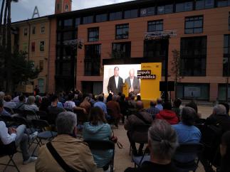 Junqueras y Romeva piden apoyo a ERC en un vídeo: 'Que no nos falte ningún voto'.