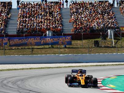 Grada de Carlos Sainz