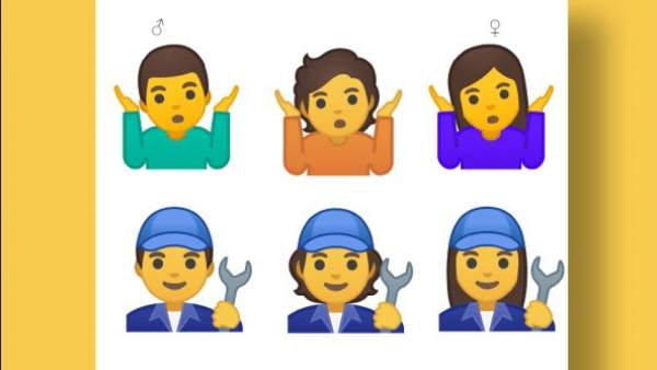 Emojis de género ambiguo Emojis de género ambiguo