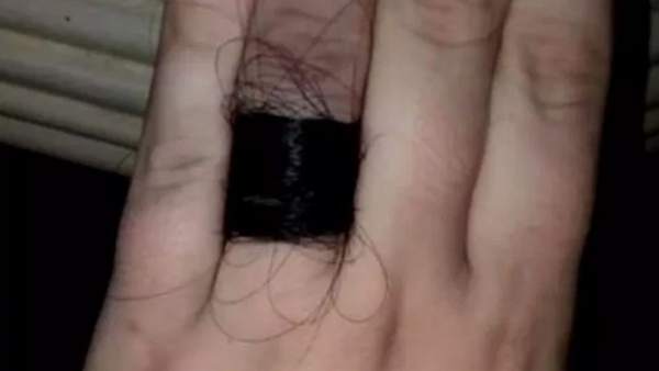 Anillo de pelo Anillo de pelo