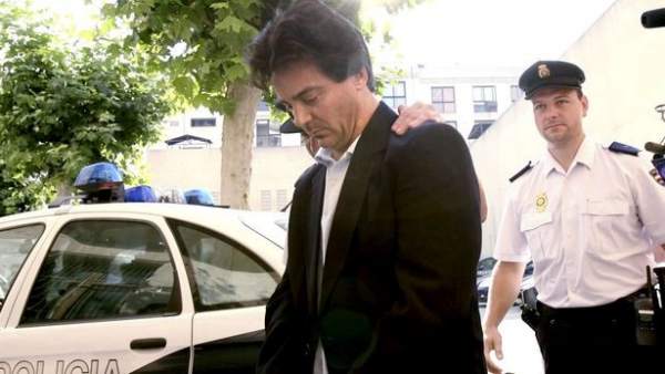 Rodrigo de Santos en los juzgados de Palma Rodrigo de Santos en los juzgados de Palma