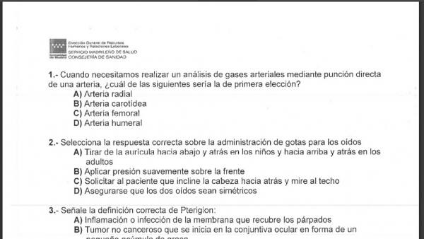 Oposiciones enfermería del Sermas Oposiciones enfermería del Sermas