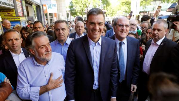 Pedro Sánchez, en Vallecas Pedro Sánchez, en Vallecas