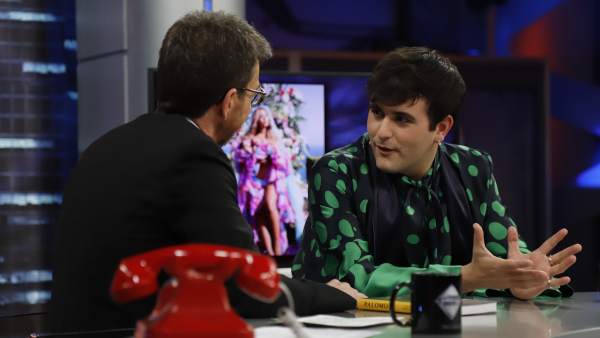 Palomo Spain, en 'El hormiguero'. Palomo Spain, en 'El hormiguero'.