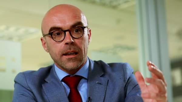 El cabeza de lista de Vox al Parlamento Europeo, Jorge Buxadé. El cabeza de lista de Vox al Parlamento Europeo, Jorge Buxadé.