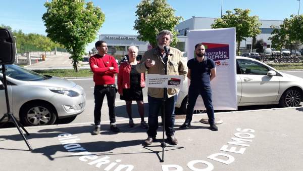 26M.- E-Podemos Reivindica En Vitoria Una 'Transición Justa' De La Industria Del Automóvil Que 'Garantice' El Empleo 26M.- E-Podemos Reivindica En Vitoria Una 'Transición Justa' De La Industria Del Automóvil Que 'Garantice' El Empleo