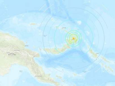 Terremoto en Papúa Nueva Guinea