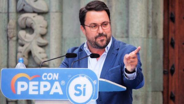 El líder del PP canario, Asier Antona. El líder del PP canario, Asier Antona.