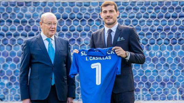 Pinto da Costa e Iker Casillas Pinto da Costa e Iker Casillas