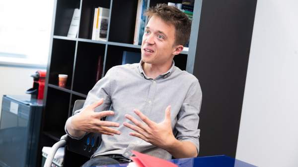 Íñigo Errejón, candidato de Más Madrid a la Presidencia de la Comunidad de Madrid. Íñigo Errejón, candidato de Más Madrid a la Presidencia de la Comunidad de Madrid.