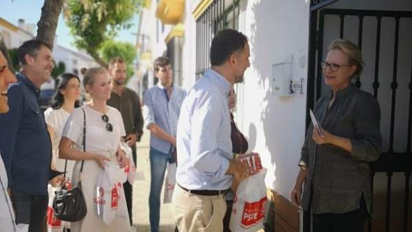 Huelva.- 26M.- El alcalde de Moguer pide el voto para el PSOE avalado por que la gente vive 'con la misma ilusión' Huelva.- 26M.- El alcalde de Moguer pide el voto para el PSOE avalado por que la gente vive 'con la misma ilusión'