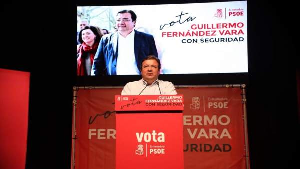 26M.- Vara Señala Que Las Alternativas Son 'O Derecha O PSOE' Y Recuerda Que 'La Victoria Se Consigue En Las Urnas' 26M.- Vara Señala Que Las Alternativas Son 'O Derecha O PSOE' Y Recuerda Que 'La Victoria Se Consigue En Las Urnas'