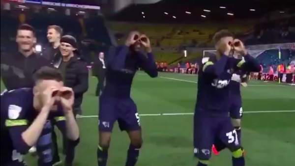 Los jugadores del Derby County trolean a Bielsa Los jugadores del Derby County trolean a Bielsa