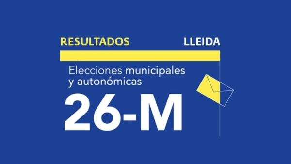 Resultados en Lleida de las elecciones municipales 2019 Resultados en Lleida de las elecciones municipales 2019