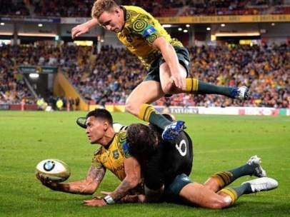 Israel Folau, con Australia