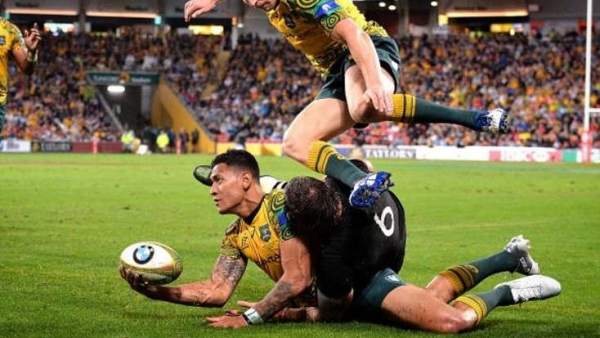 Israel Folau, con Australia Israel Folau, con Australia
