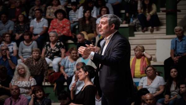 26M.- Clavijo (CC), A Pedro Sánchez: 'Canarias No Se Vende' 26M.- Clavijo (CC), A Pedro Sánchez: 'Canarias No Se Vende'