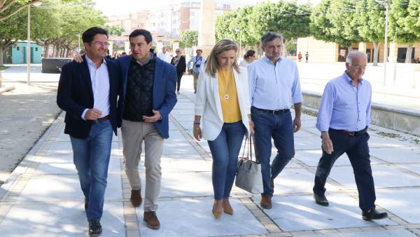 Almería.-26M.- Moreno cree que 'lo mejor para El Ejido está por llegar' por la ventaja del PP en el Ayuntamiento y Junta Almería.-26M.- Moreno cree que 'lo mejor para El Ejido está por llegar' por la ventaja del PP en el Ayuntamiento y Junta