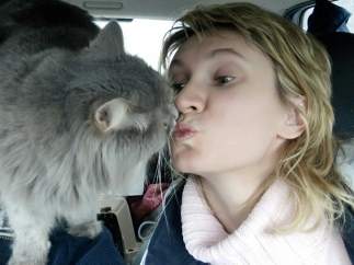 Anna y su gato