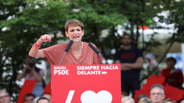 Pedro Sánchez interviene en un acto político del PSOE en Pamplona Pedro Sánchez interviene en un acto político del PSOE en Pamplona