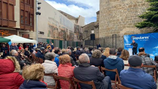 'El Voto Seguro Para Que No Gobierne Javier Lambán Es Votar Al PP', Dice Beamonte (PP) 'El Voto Seguro Para Que No Gobierne Javier Lambán Es Votar Al PP', Dice Beamonte (PP)