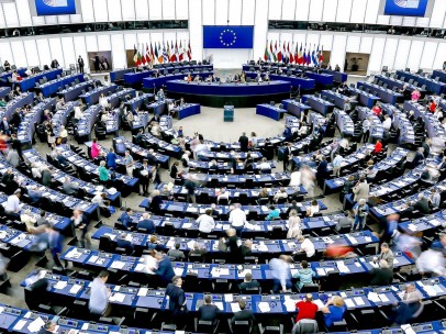 Parlamento Europeo en Estrasburgo
