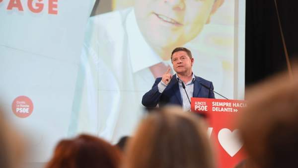 26M.- Page Avisa Que, Siendo Clave El Resultado De Municipales Y Europeas, Quiere Ganar Con Solvencia: 'Yo Me La Juego' 26M.- Page Avisa Que, Siendo Clave El Resultado De Municipales Y Europeas, Quiere Ganar Con Solvencia: 'Yo Me La Juego'