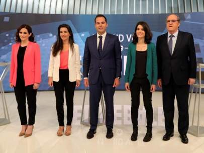 Debate candidatos Comunidad de Madrid