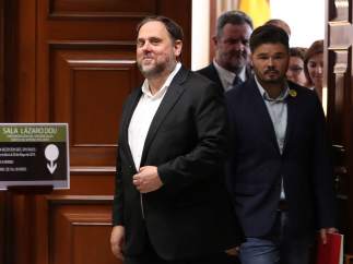 Junqueras, en el Congreso