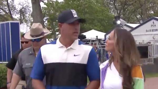 Brooks Koepka y Jena Sims Brooks Koepka y Jena Sims