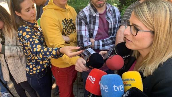 26M.- Artadi (Jxcat) Insiste En Alianzas Con ERC Pero Advierte De Que Le Inquieta 'Un Cambio De Rumbo' 26M.- Artadi (Jxcat) Insiste En Alianzas Con ERC Pero Advierte De Que Le Inquieta 'Un Cambio De Rumbo'