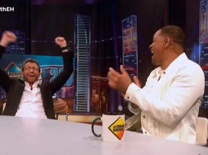 Pablo Motos y Will Smith, en 'El hormiguero'.