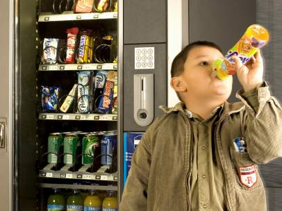 Obesidad, vending