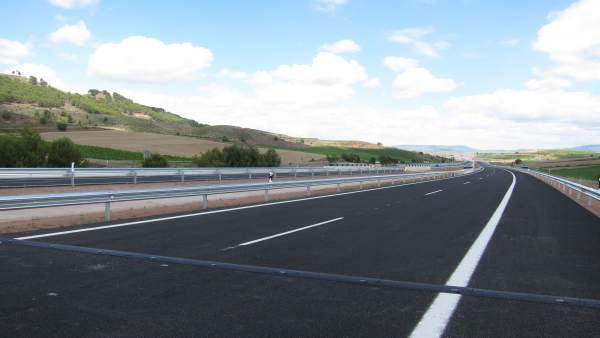 Asfalto, carretera sin tráfico Asfalto, carretera sin tráfico