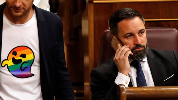 Abascal estrena escaño Abascal estrena escaño