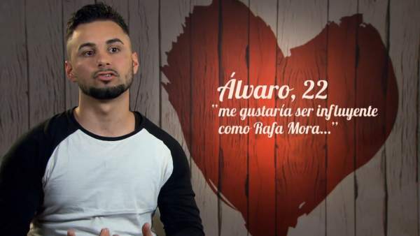 Álvaro, en 'First dates'. Álvaro, en 'First dates'.