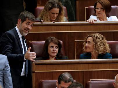 Meritxell Batet y Jordi Sánchez