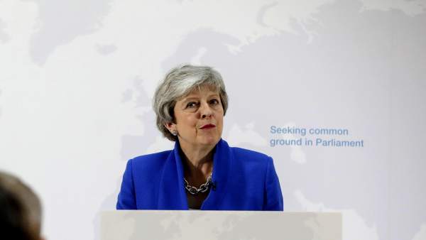 La primera ministra británica, Theresa May. La primera ministra británica, Theresa May.