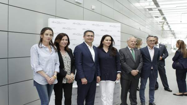 Almería.-El presidente de Honduras visita el PITA para conocer la innovación en la agricultura Almería.-El presidente de Honduras visita el PITA para conocer la innovación en la agricultura